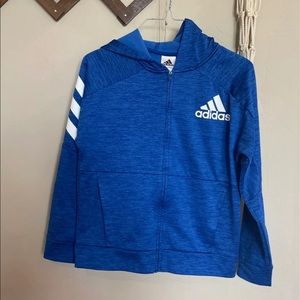 Adidas boys zip up hoodie